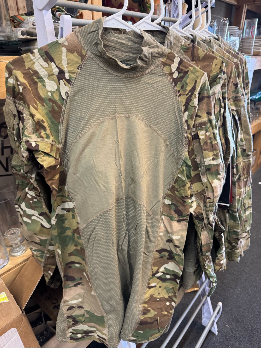 Men's Tactical Combat Shirt - Multicam